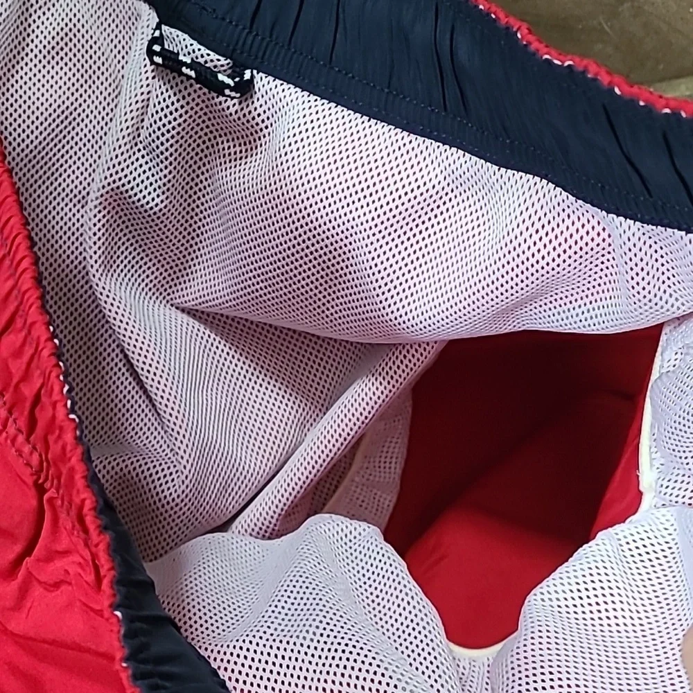 Nautica Red Swim‎ Trunks size large